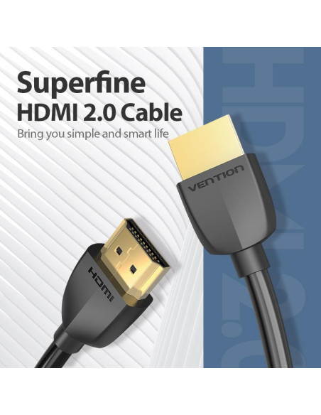 CABLE HDMI 2M/BLACK AAIBH VENTION