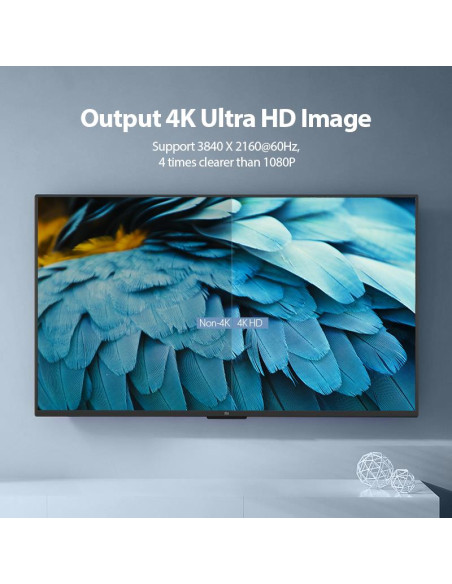 CABLE HDMI 2M/BLACK AAIBH VENTION