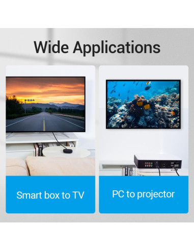 CABLE HDMI 8K/1M BLACK AANBF VENTION