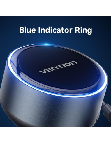 MOBILE CHARGER CAR USB/3P BLACK FFOB0 VENTION