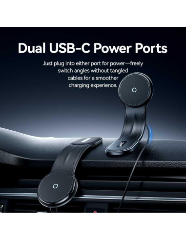 MOBILE CHARGER CAR MAGNETIC/WRL BLACK KSJB0 VENTION