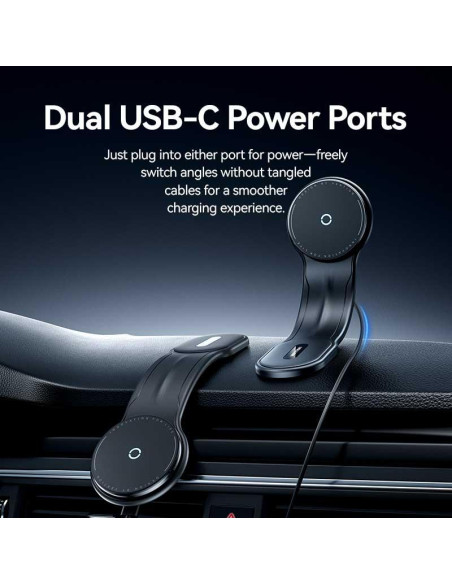 MOBILE CHARGER CAR MAGNETIC/WRL BLACK KSJB0 VENTION
