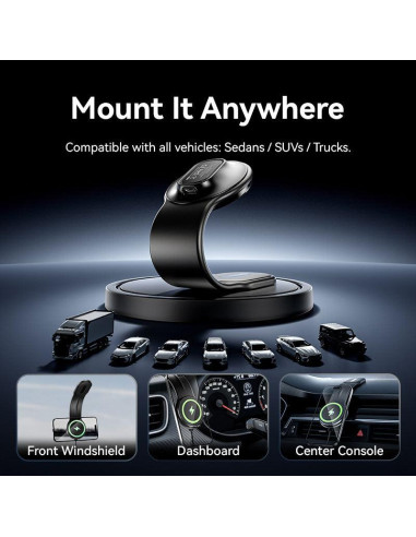 MOBILE CHARGER CAR MAGNETIC/WRL BLACK KSJB0 VENTION