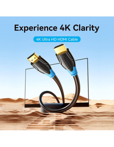 CABLE HDMI 15M/BLACK AACBN VENTION