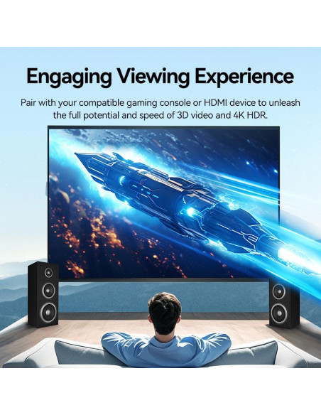 CABLE HDMI 15M/BLACK AACBN VENTION