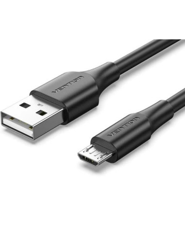 CABLE USB2.0 TO MICRO-B/0.25M BLACK CTIBC VENTION