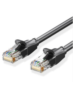 PATCH CABLE CAT.6 UTP/1.5M BLACK IBEBG VENTION