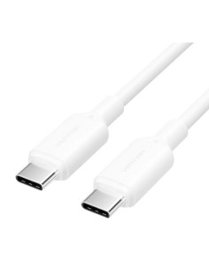 CABLE USB-C TO USB-C/1M WHITE TRCWF VENTION