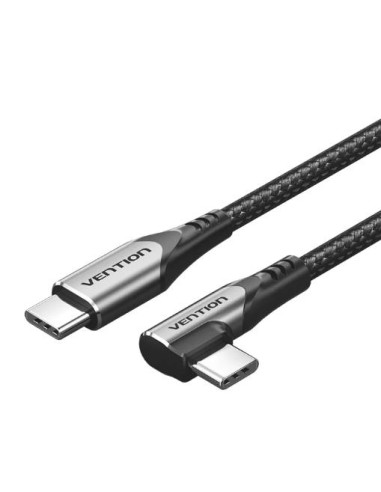 CABLE USB-C TO USB-C/1M GRAY TRAHF VENTION