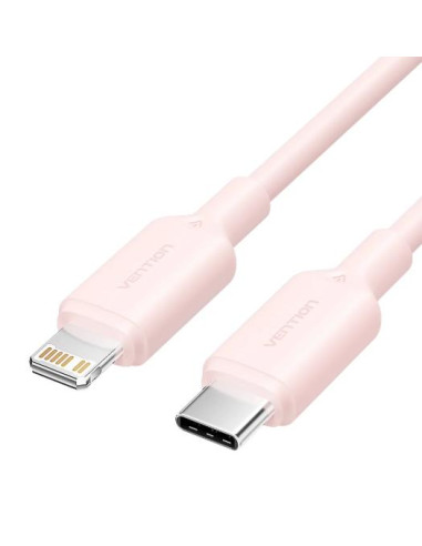 CABLE USB-C TO LIGHTNING/1M PINK LAKPF VENTION