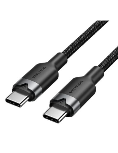 CABLE USB-C TO USB-C/1M BLACK TRDBF VENTION