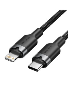 CABLE USB-C TO LIGHTNING/2M BLACK LALBH VENTION