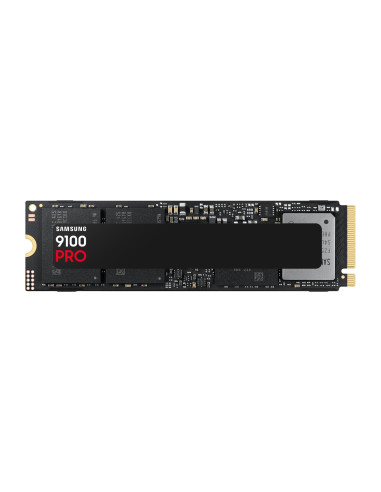 SSD, SAMSUNG, 9100 PRO, 1TB, M.2, PCIe Gen5, NVMe, TLC, Write speed 13300 MBytes/sec, Read speed 14700 MBytes/sec, 2.38mm, TBW 