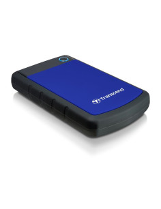 External HDD, TRANSCEND, StoreJet, 1TB, USB 3.0, Colour Blue, TS1TSJ25H3B