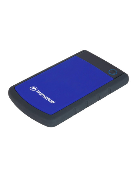 External HDD, TRANSCEND, StoreJet, 1TB, USB 3.0, Colour Blue, TS1TSJ25H3B