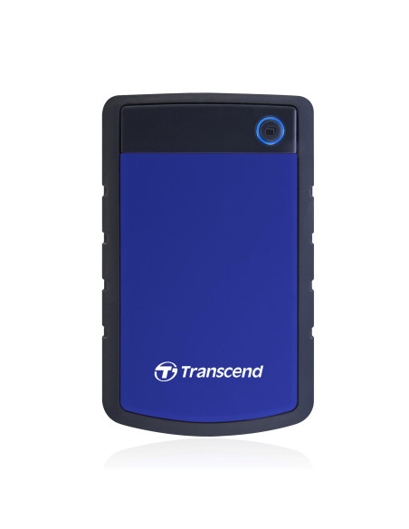 External HDD, TRANSCEND, StoreJet, 1TB, USB 3.0, Colour Blue, TS1TSJ25H3B
