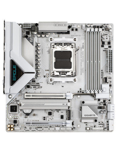 Mainboard, GIGABYTE, AMD B850, SAM5, Micro-ATX, Memory DDR5, Memory slots 4, B850MEAGLEWF6EICE