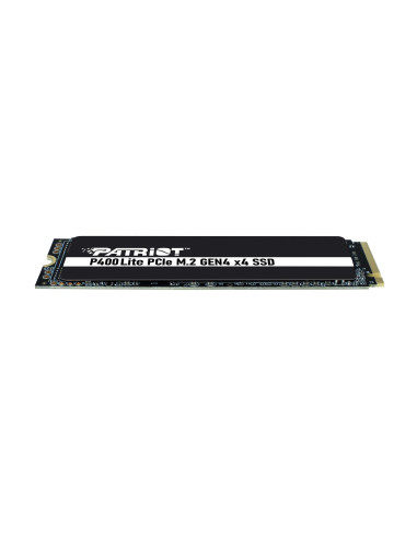 SSD, PATRIOT, P400 Lite, 1TB, M.2, PCIE, NVMe, Write speed 2700 MBytes/sec, Read speed 3500 MBytes/sec, 3.8mm, P400LP1KGM28H