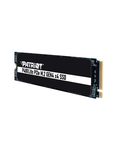 SSD, PATRIOT, P400 Lite, 1TB, M.2, PCIE, NVMe, Write speed 2700 MBytes/sec, Read speed 3500 MBytes/sec, 3.8mm, P400LP1KGM28H