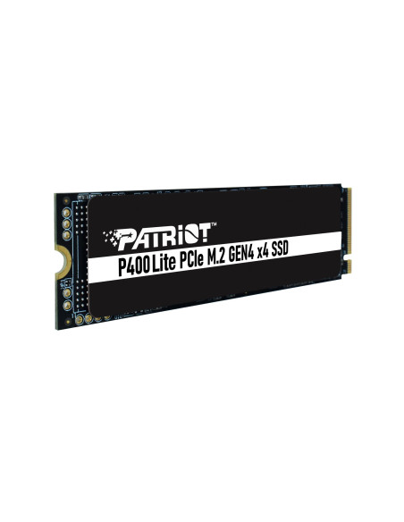 SSD, PATRIOT, P400 Lite, 1TB, M.2, PCIE, NVMe, Write speed 2700 MBytes/sec, Read speed 3500 MBytes/sec, 3.8mm, P400LP1KGM28H