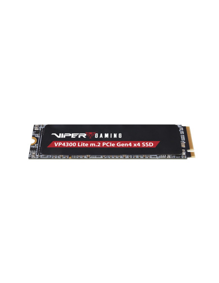 SSD, PATRIOT, 1600xTBW rating, Read speed 7400 MB/s, Write speed 6400 MB/s, NVMe Yes, PCI Express 4.0, M.2, 2000 GB, Viper VP43