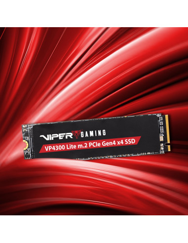 SSD, PATRIOT, 1600xTBW rating, Read speed 7400 MB/s, Write speed 6400 MB/s, NVMe Yes, PCI Express 4.0, M.2, 2000 GB, Viper VP43