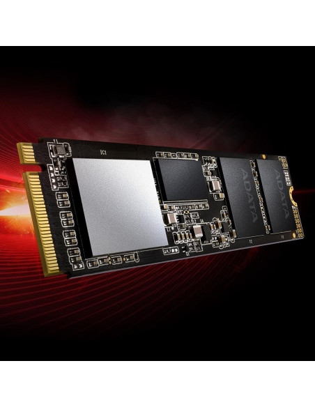 SSD, ADATA, XPG SX8200 Pro, 512GB, M.2, PCIE, NVMe, TLC, Write speed 2300 MBytes/sec, Read speed 3500 MBytes/sec, 3.5mm, TBW 32