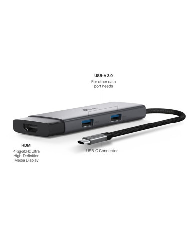 I/O HUB USB-C 5PORT/UH5020C TP-LINK