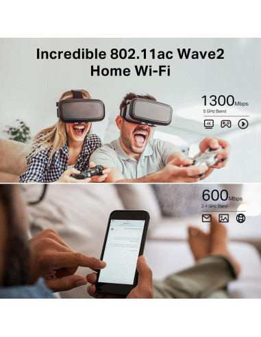 Wireless Router, TP-LINK, Wireless Router, 1900 Mbps, IEEE 802.11a, IEEE 802.11b, IEEE 802.11a/b/g, IEEE 802.11n, IEEE 802.11ac