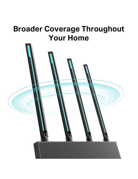 Wireless Router, TP-LINK, Wireless Router, 1900 Mbps, IEEE 802.11a, IEEE 802.11b, IEEE 802.11a/b/g, IEEE 802.11n, IEEE 802.11ac