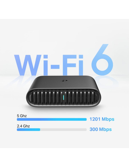Wireless Router, TP-LINK, Wireless Router, 1500 Mbps, Wi-Fi 6, USB 2.0, 1x10/100/1000M, 1x10/100/1000M, TL-WR1502X