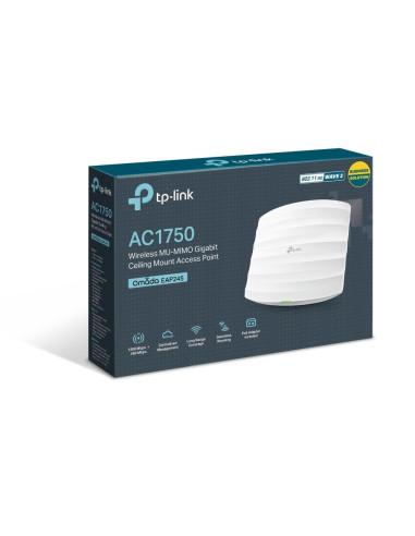 Access Point, TP-LINK, Omada, 1750 Mbit/s, 2xLAN ports, EAP245