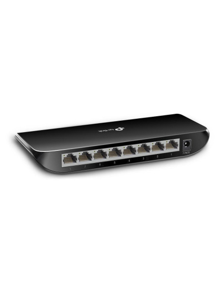 Switch, TP-LINK, 8x10Base-T / 100Base-TX / 1000Base-T, TL-SG1008D