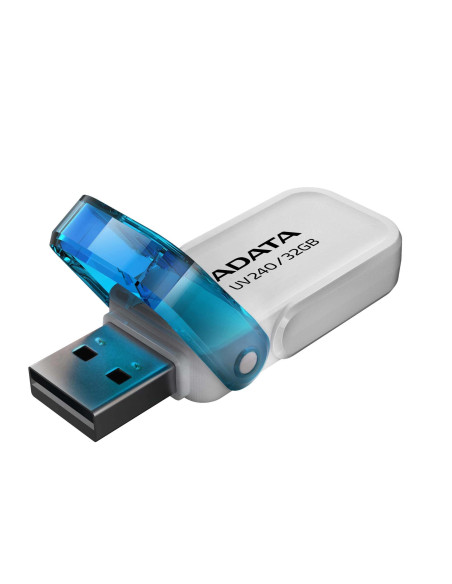 MEMORY DRIVE FLASH USB2 32GB/WHITE AUV240-32G-RWH ADATA
