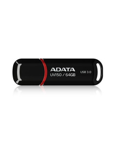 MEMORY DRIVE FLASH USB3.1 64GB/BLACK AUV150-64G-RBK ADATA