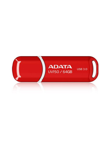 MEMORY DRIVE FLASH USB3.1 64GB/RED AUV150-64G-RRD ADATA