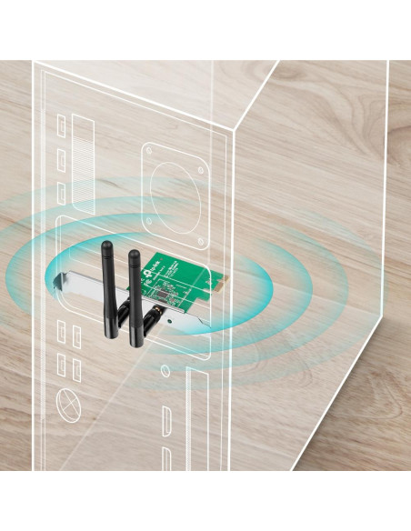 WRL ADAPTER 300MBPS PCIE/TL-WN881ND TP-LINK