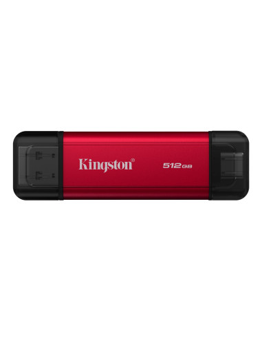 External SSD, KINGSTON, 512GB, 3D NAND, Write speed 950 MBytes/sec, Read speed 1050 MBytes/sec, SPSD/512GB