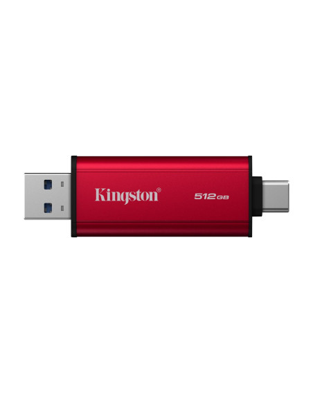 External SSD, KINGSTON, 512GB, 3D NAND, Write speed 950 MBytes/sec, Read speed 1050 MBytes/sec, SPSD/512GB
