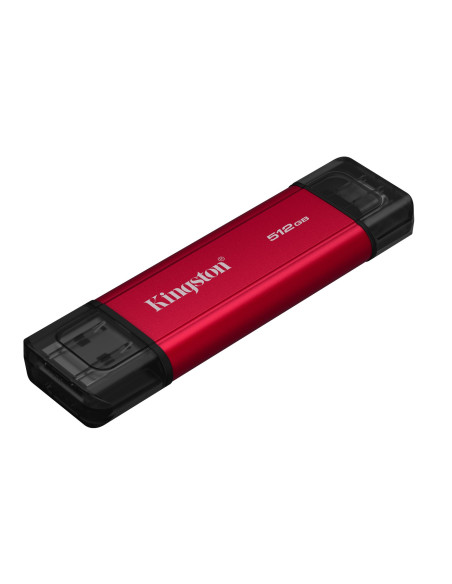 External SSD, KINGSTON, 512GB, 3D NAND, Write speed 950 MBytes/sec, Read speed 1050 MBytes/sec, SPSD/512GB