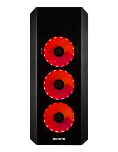 Case, CHIEFTEC, ATX/micro ATX/Mini-ATX, Black, Midi Tower, PC, GL-03B-UC-OP