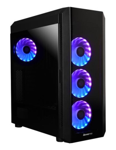 Case, CHIEFTEC, ATX/micro ATX/Mini-ATX, Black, Midi Tower, PC, GL-03B-UC-OP