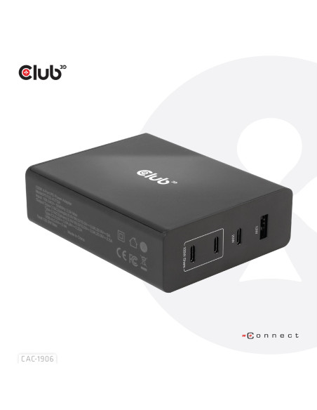 MOBILE TRAVEL CHARGER USB-C/132W GAN CAC-1906 CLUB3D