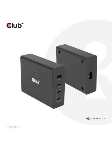 MOBILE TRAVEL CHARGER USB-C/132W GAN CAC-1906 CLUB3D