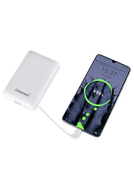 POWER BANK USB 10000MAH/WHITE XC10000 INTENSO
