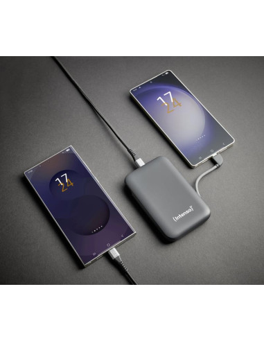 POWER BANK USB 10000MAH/GREY S10000 7333034 INTENSO
