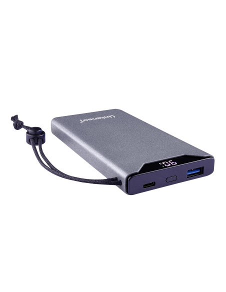 POWER BANK USB 10000MAH QC3.0/GREY 7332034 INTENSO