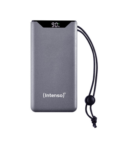 POWER BANK USB 10000MAH QC3.0/GREY 7332034 INTENSO