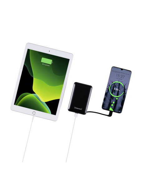 POWER BANK USB 10000MAH/BLACK XC10000 INTENSO