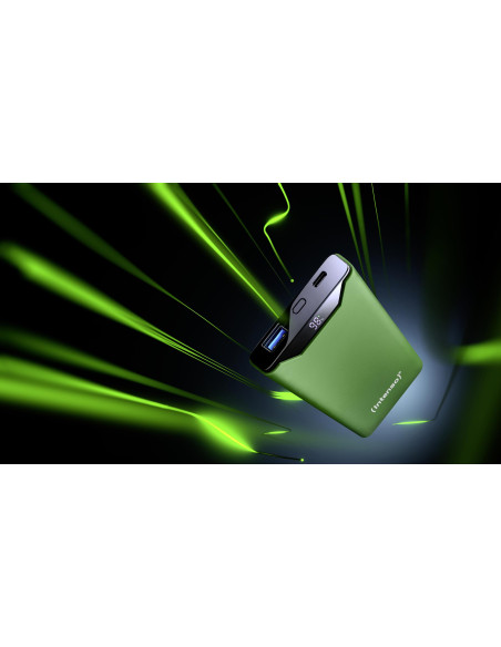 POWER BANK USB 10000MAH QC3.0/GREEN 7332037 INTENSO